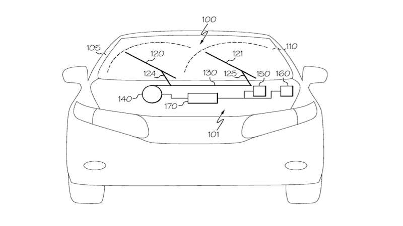 Honda files a patent for device to shut off automatic wipers in car wash
